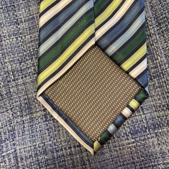 Haggar Men’s Neck Tie Polyester Stripes - Picture 5 of 9